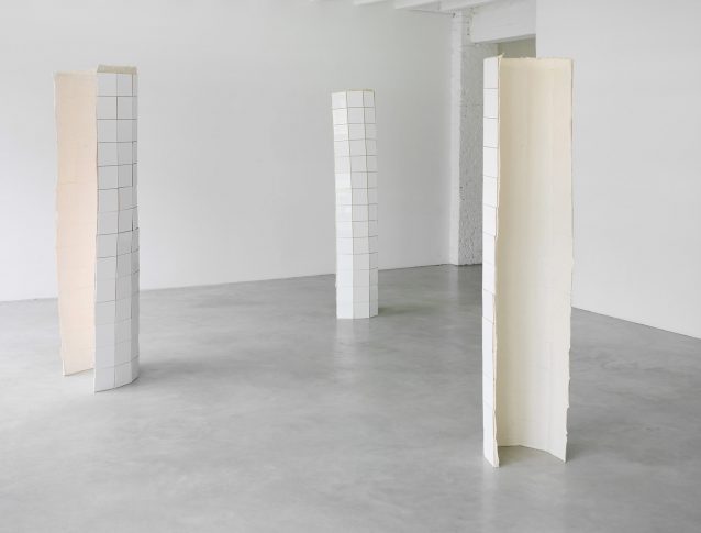 Installation view at the start of the exhibition <i>All My Mistakes I Made For You</i>, Gallery Opdahl, Berlin, 2011