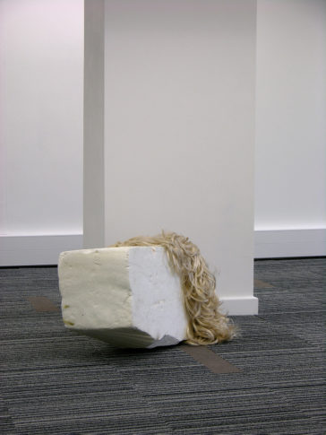 <i>Fallen</i><br>Installation view <i>Stuff,</i> curated by Laura White, London 2008