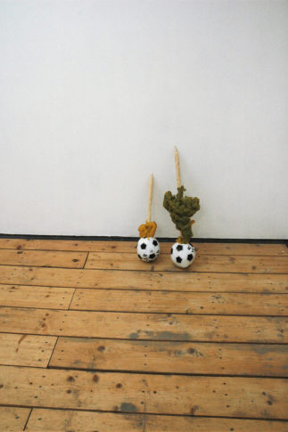 <i>Phift</i><br>Installation view <i>Flexing Brown,</i> ROKEBY Gallery, London 2008