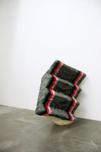 <i>Wolf Column</i> (front)<br>Installation view <i>Solid Objects BB invites Sara Baker</i> Gallery Mirko Mayer Cologne